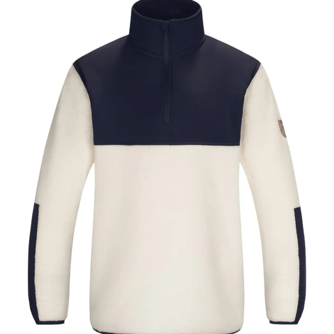 Skogstad J Tempelseter Pilefleece Half-Zip Gardenia