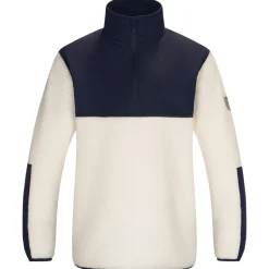 Skogstad J Tempelseter Pilefleece Half-Zip Gardenia