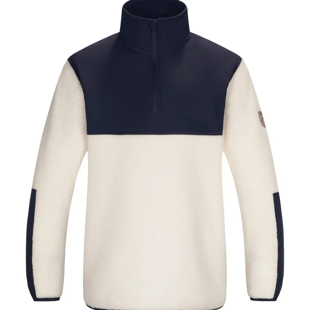 Skogstad J Tempelseter Pilefleece Half-Zip Gardenia