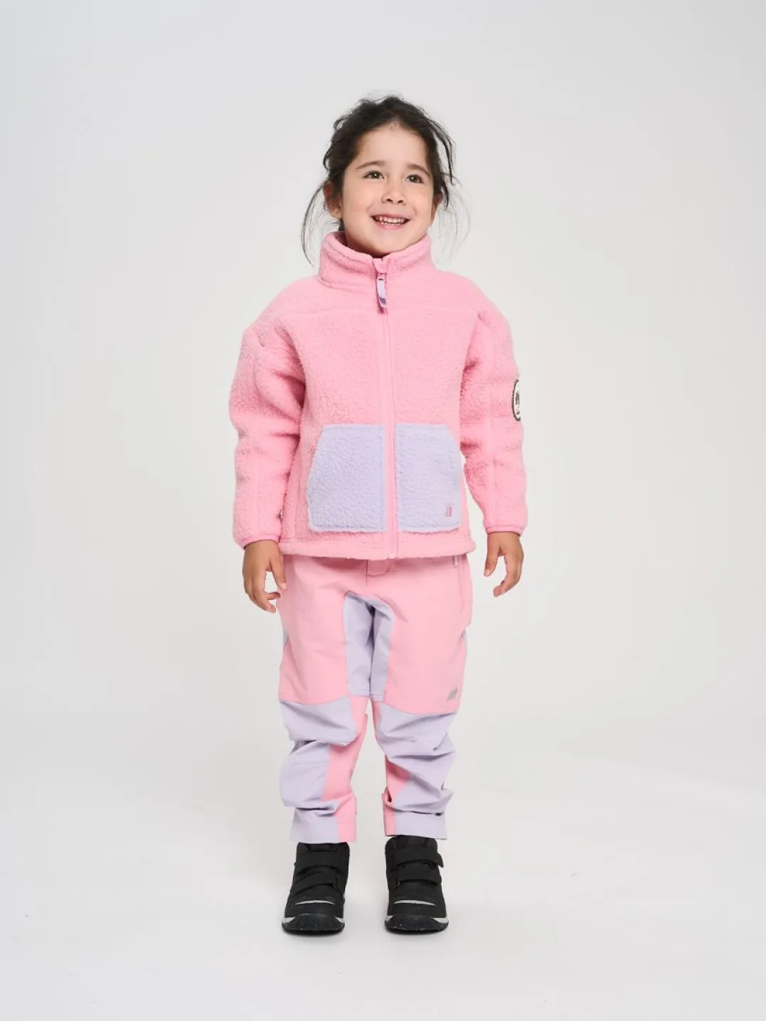 Skogstad K Østerdalen Pilefleece Jakke Pink