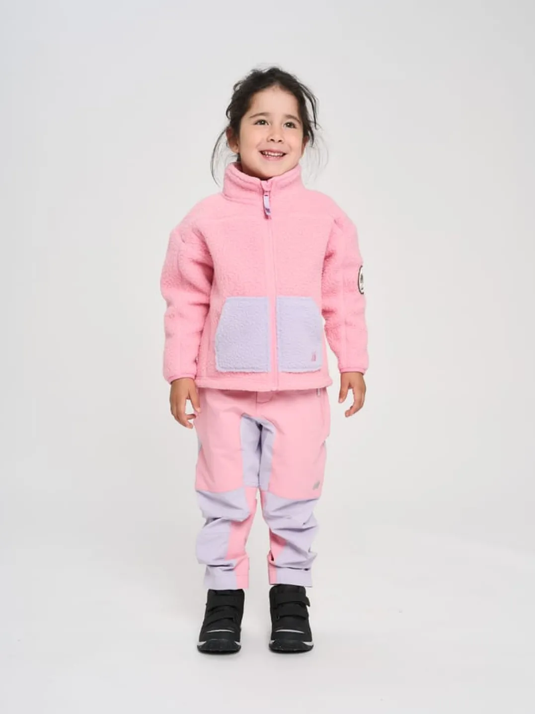 Skogstad K Østerdalen Pilefleece Jakke Pink