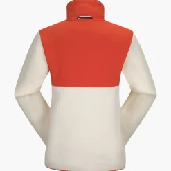 Skogstad W Nautgardstinden Pilefleece Half-Zip Tomato