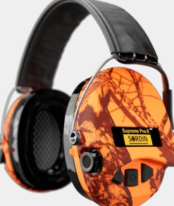 Sordin Supreme Pro X Orange Camo