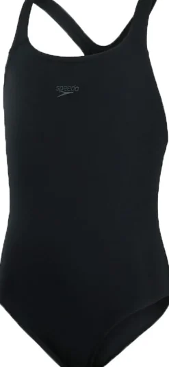 Speedo Girls' Eco Endurance+ Medalist Black