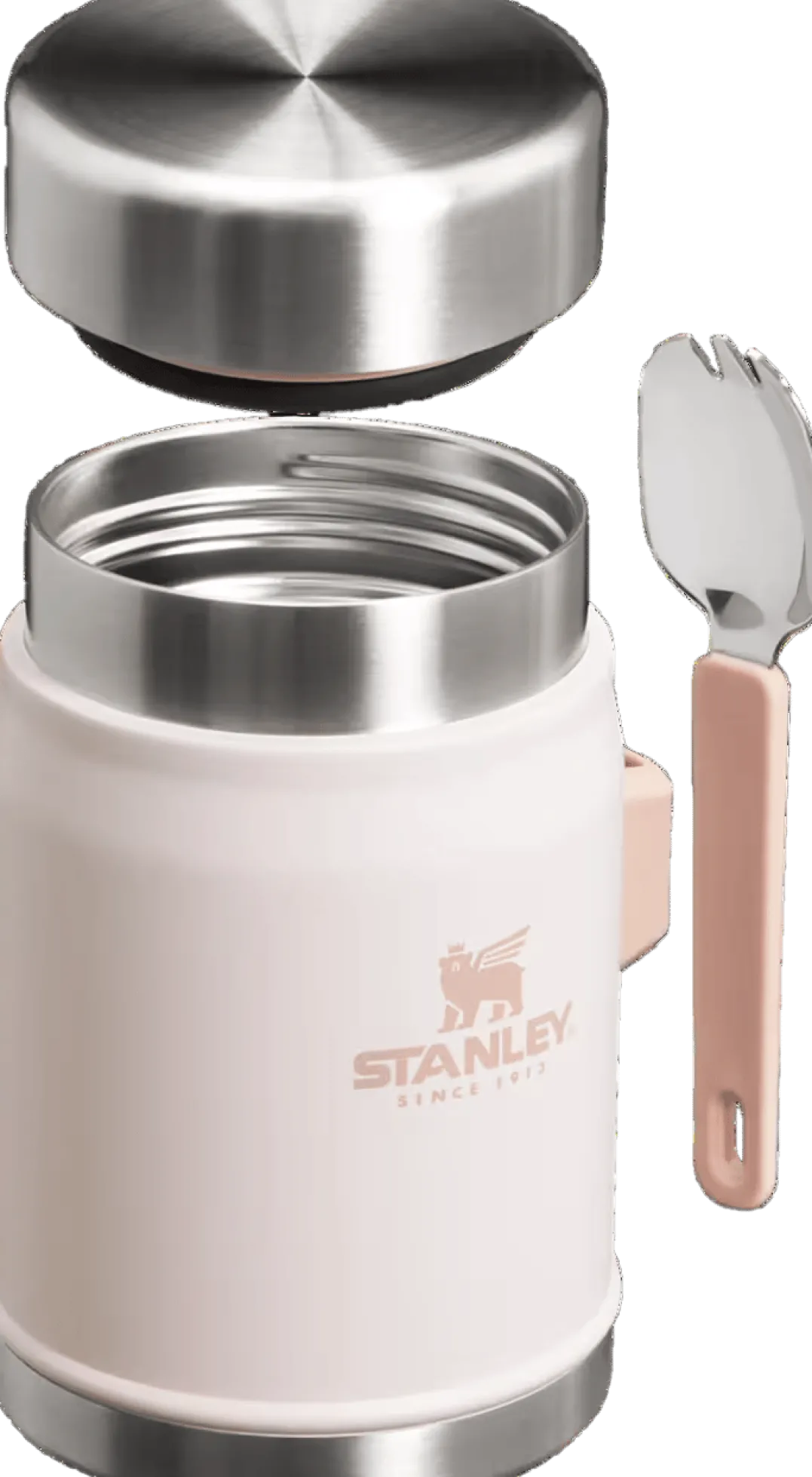 Stanley Vacuum Food Jar With Spoon Rose Quartz