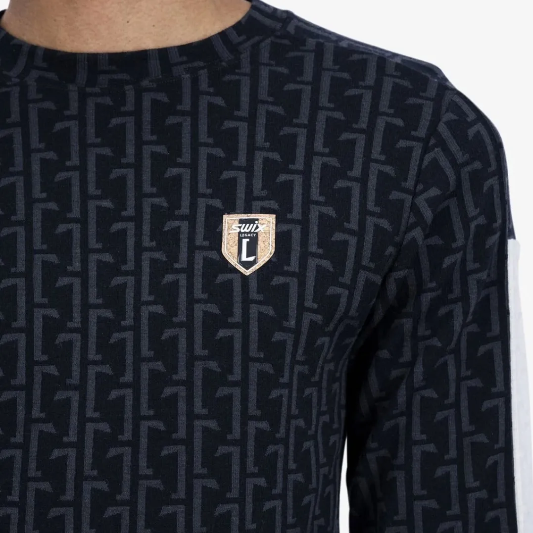 Swix Legacy Merino Blend Ls M Black