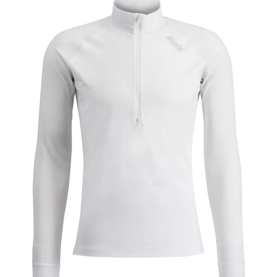 Swix Men's RaceX Classic Wind Half Zip Bright White