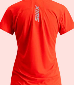 Swix Position Tee W Fiery Red