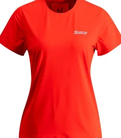 Swix Position Tee W Fiery Red