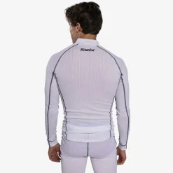 Swix RaceX Classic Half Zip M Bright White/ Dark Navy