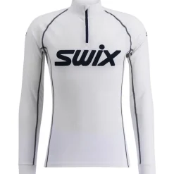 Swix RaceX Classic Half Zip M Bright White/ Dark Navy