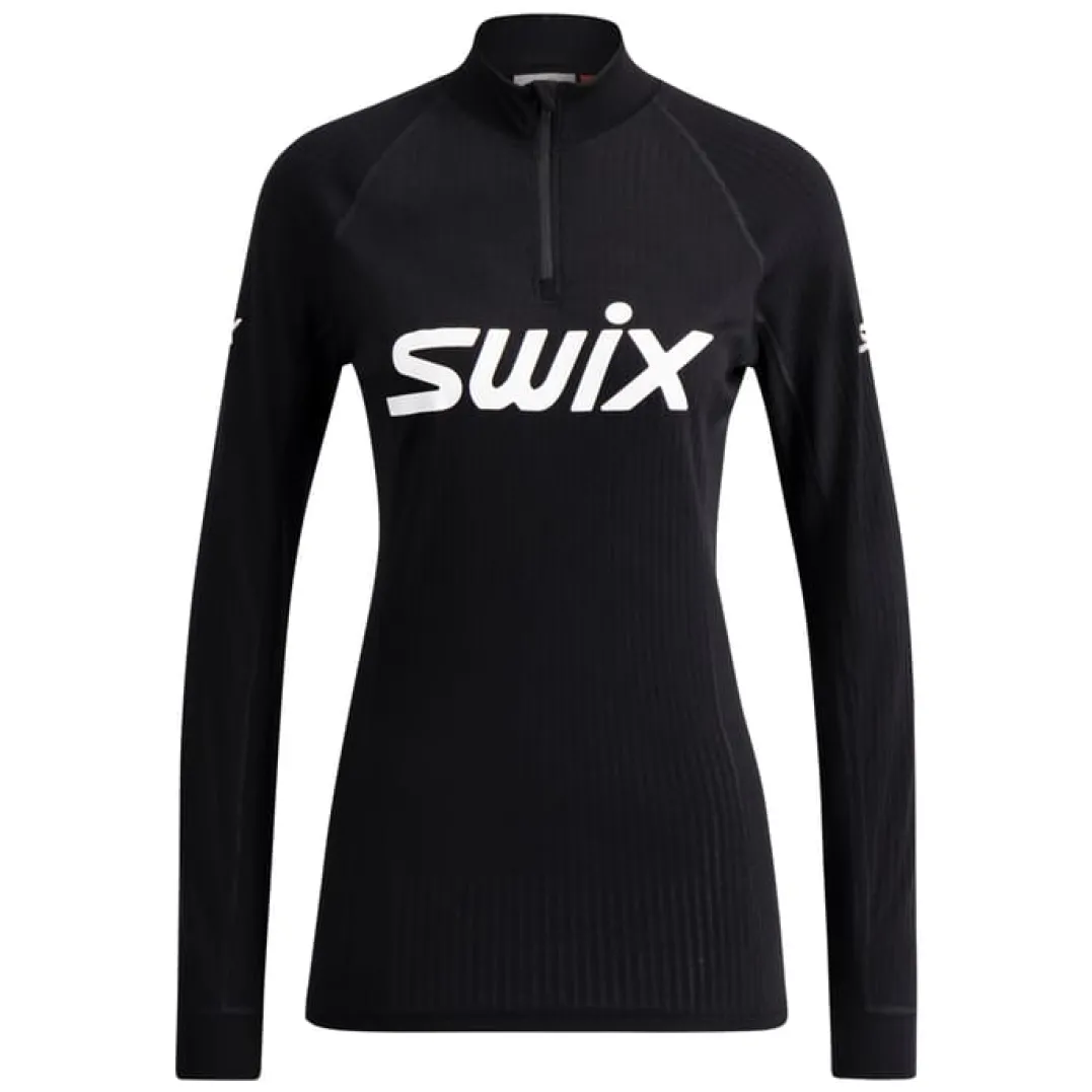 Swix Racex Classic Half Zip W Jet Black