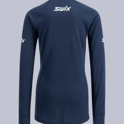 Swix RaceX Classic Long Sleeve Jr Dark Navy/Bright White