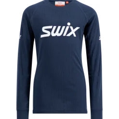 Swix RaceX Classic Long Sleeve Jr Dark Navy/Bright White