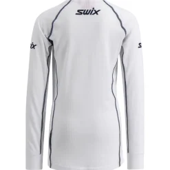 Swix RaceX Classic Long Sleeve Jr Bright White/ Dark Navy