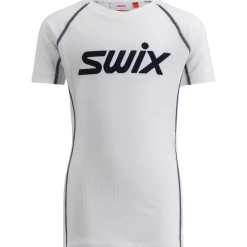Swix Racex Classic Short Sleeve M Bright White/Dark Navy