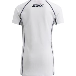 Swix Racex Classic Short Sleeve Jr Bright White/ Dark Navy