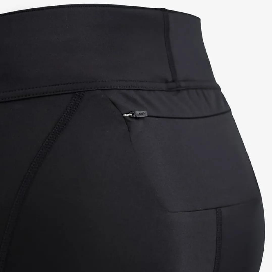 Swix Women's Pace High Waist Half Tights Black