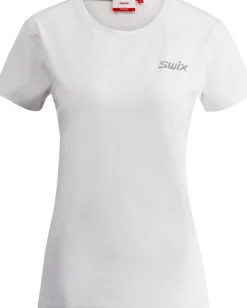 Swix Women's Pace NTS Short Sleeve Baselayer Top Bright White