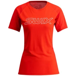 Swix Women's RaceX Light Short Sleeve Fiery Red
