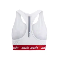 Swix Women's Roadline Bra Bright White/Fiery Red