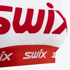 Swix Women's Roadline Bra Bright White/Fiery Red