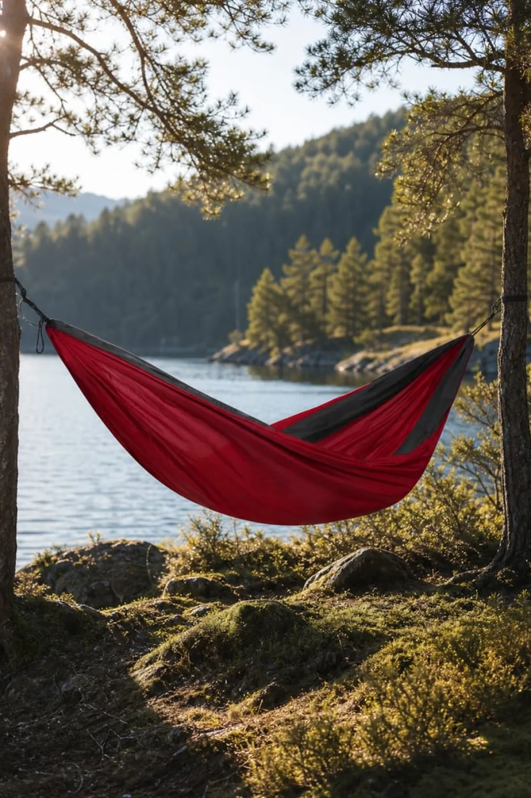 Sydvang Hammock Double Burgundy/Ebony