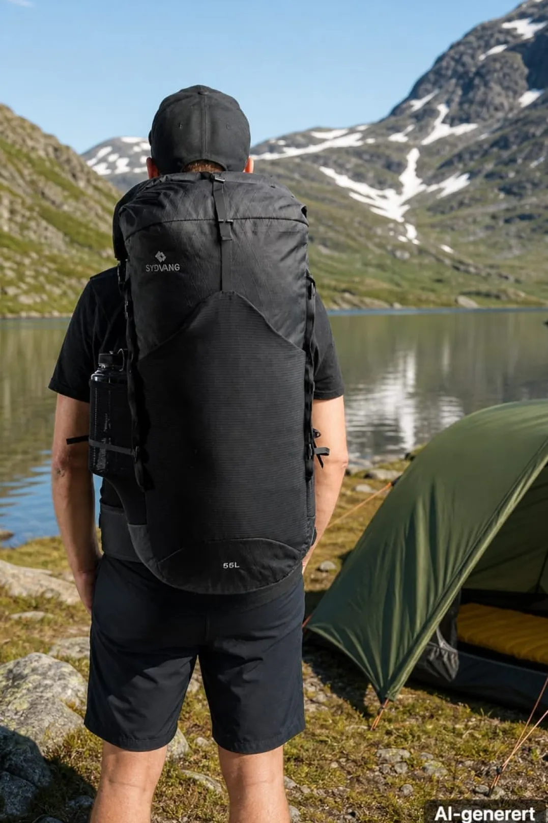 Sydvang Skala Ultralight Backpack 55L Black