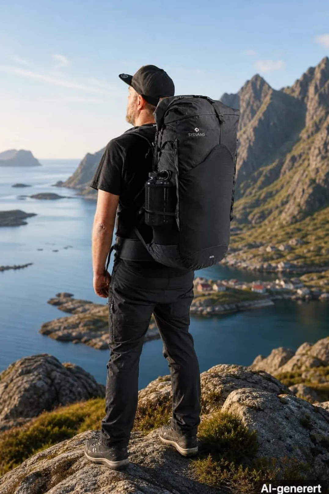 Sydvang Skala Ultralight Backpack 55L Black