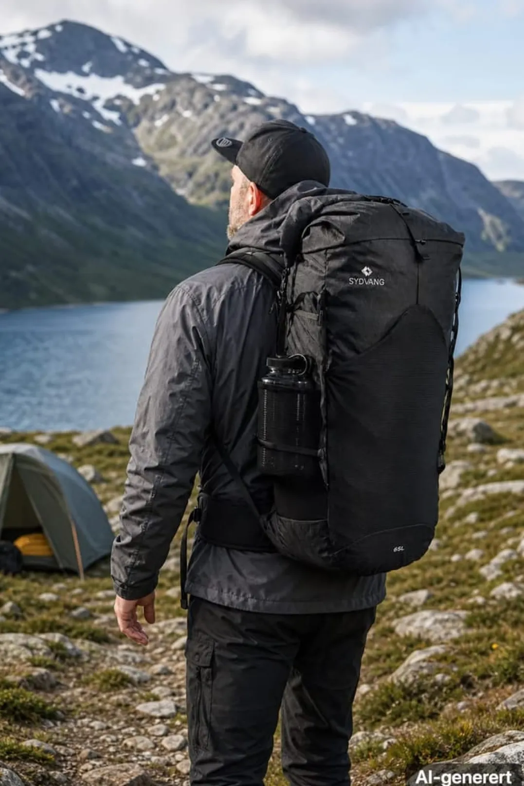 Sydvang Skala Ultralight Backpack 55L Black