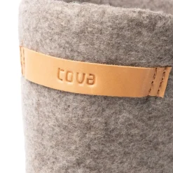 Tova Valenki Rough Natural Brown