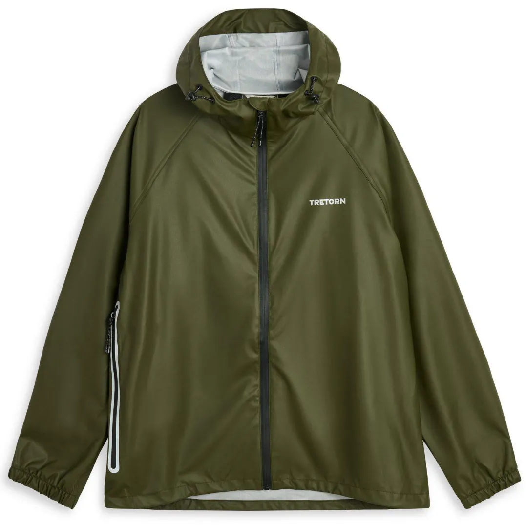 Tretorn Packable Rainbreaker Set Forest Green
