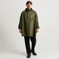 Tretorn PU Light Rainponcho Forest Green