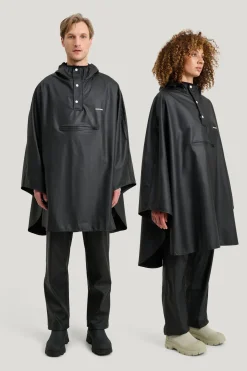 Tretorn PU Light Rainponcho Jet Black
