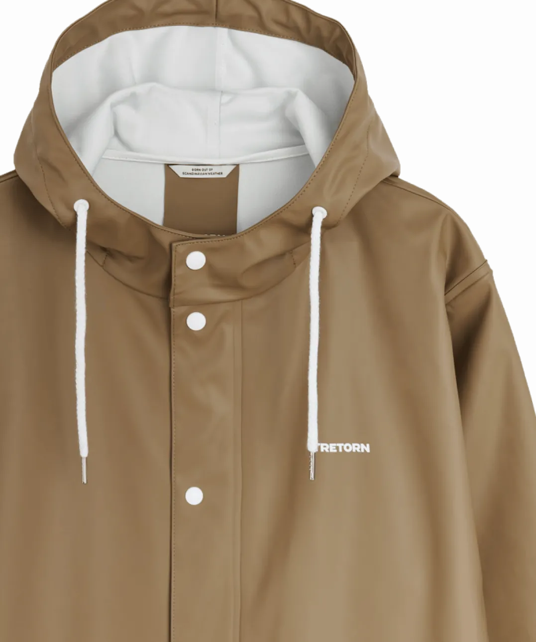 Tretorn Unisex Wings Rain Jacket Shitake
