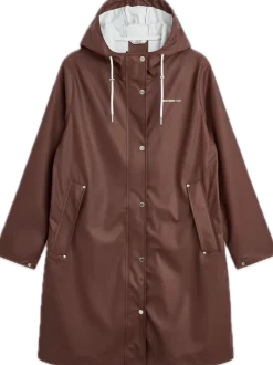 Tretorn Women's Wings A-Shape Rain Coat French Roast