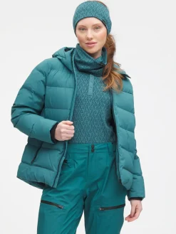 Twentyfour Aurora Dunjakke D Blågrønn
