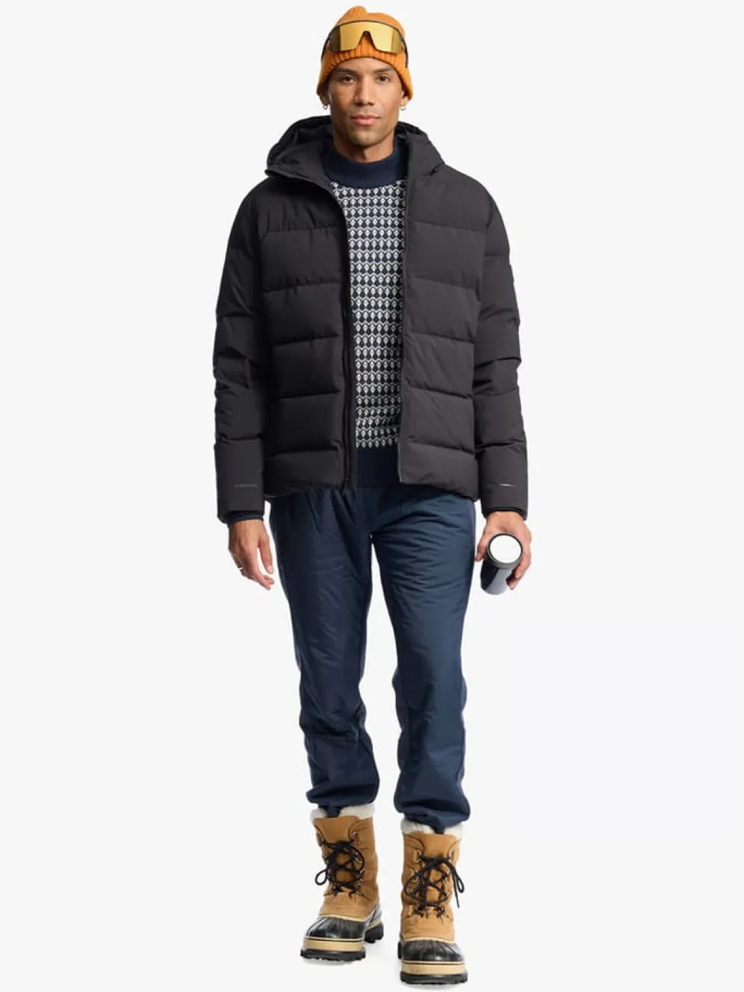Twentyfour Aurora Dunjakke H Sort