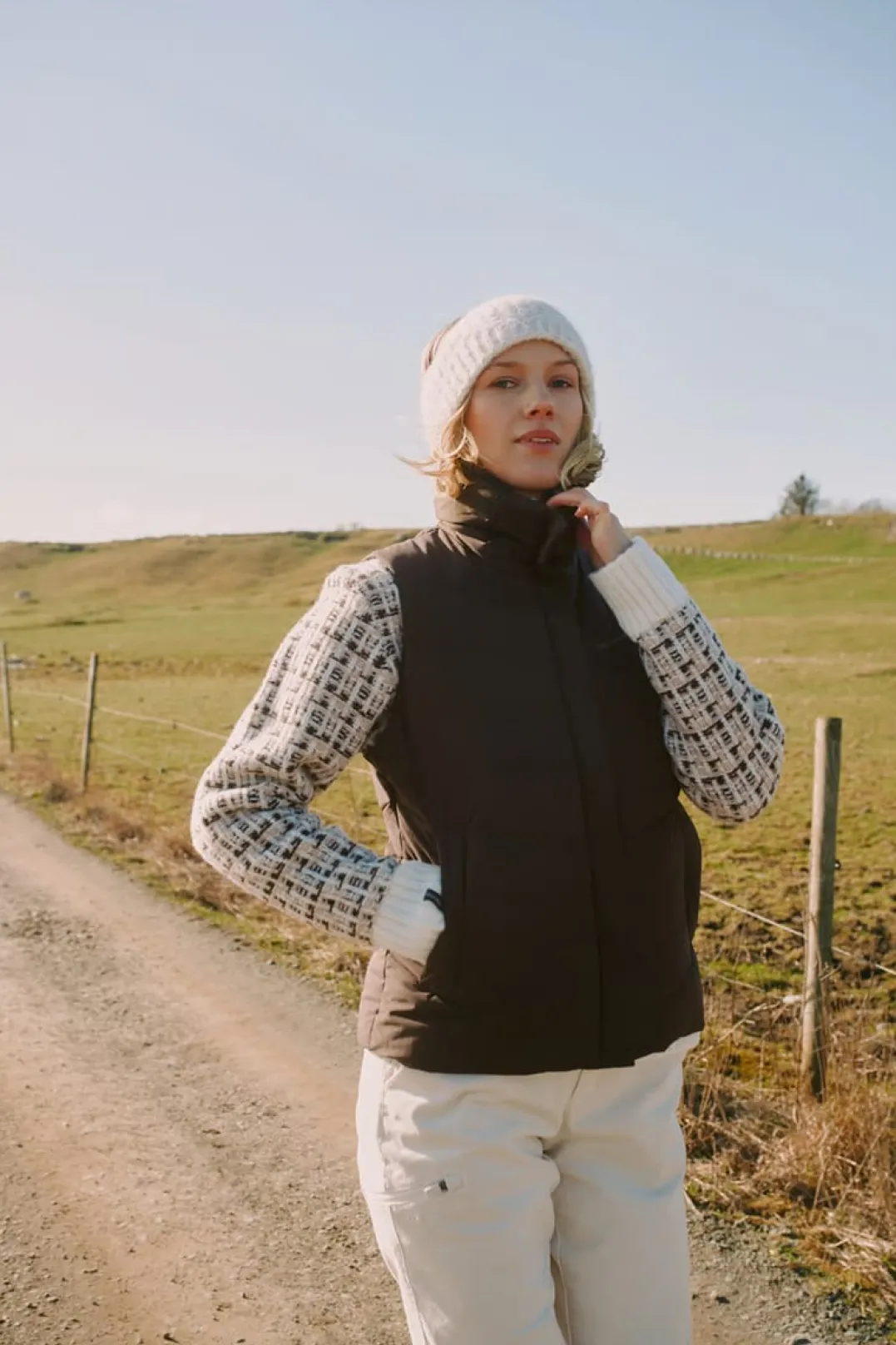 Twentyfour Aurora Thermal Vest D Mørk Brun