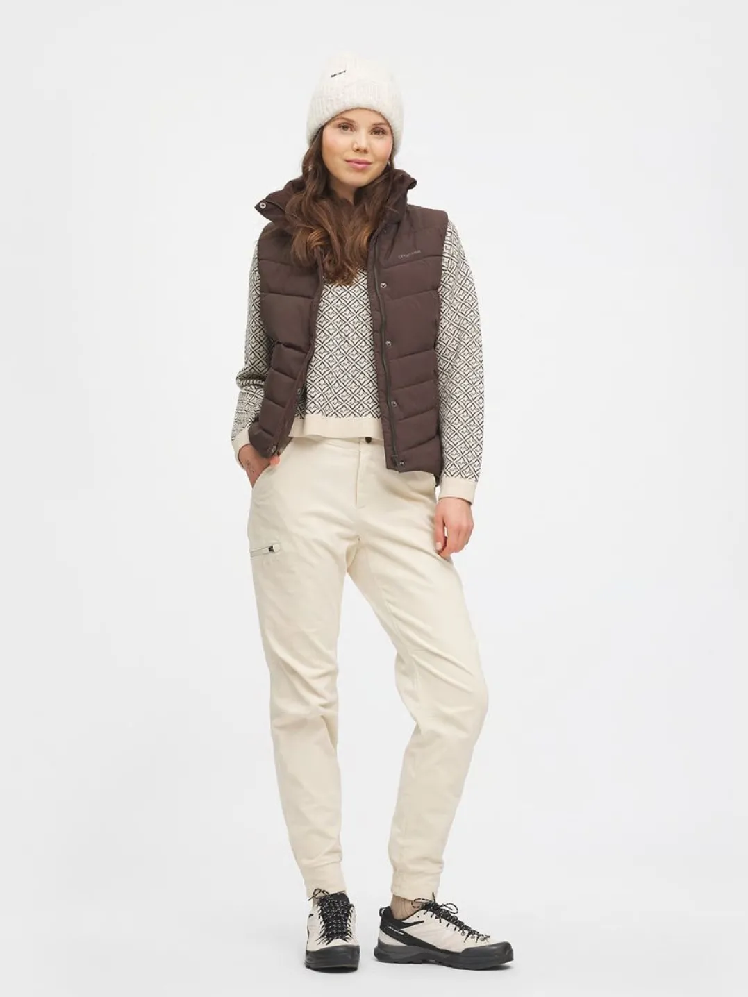 Twentyfour Aurora Thermal Vest D Mørk Brun