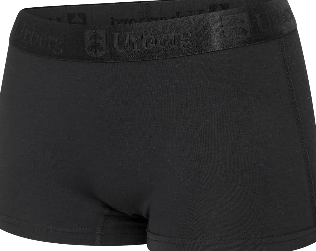 Urberg Bamboo Boxers 7-Pack Wmn Black Beauty