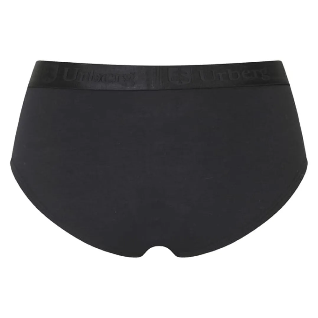 Urberg Bamboo Hipsters 3-Pack Wmn Black Beauty