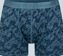 Urberg Bamboo Printed Boxers 3-Pack Men Mallard Blue Print + Black Beauty + Dark Navy
