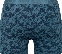 Urberg Bamboo Printed Boxers 3-Pack Men Mallard Blue Print + Black Beauty + Dark Navy
