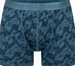 Urberg Bamboo Printed Boxers 3-Pack Men Mallard Blue Print + Black Beauty + Dark Navy