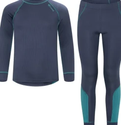 Urberg Base Layer Set Jr Blue Nights