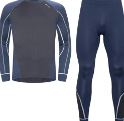 Urberg Base Layer Set Men Blue Nights