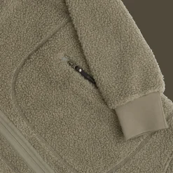 Urberg Bonded Pile Jacket Long Wmn Oil Green