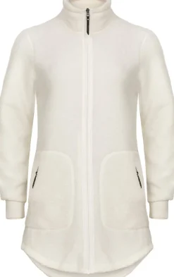Urberg Bonded Pile Jacket Long Wmn Cloud Dancer