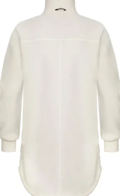 Urberg Bonded Pile Jacket Long Wmn Cloud Dancer